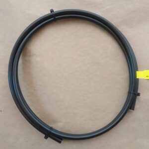 Afløbsslange 1/4" Sort