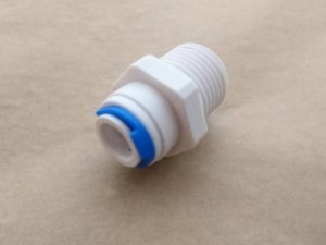 Nippelmuffe 1/2"x3/8" - plast