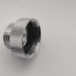 Overgang 1/2" x 3/4" n/m Krom, med pakning