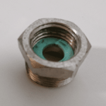 Overgang 3/4" x 1/2" n/m med pakning