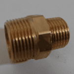 Brystnippel 1/2" x 3/4" n/n - Messing
